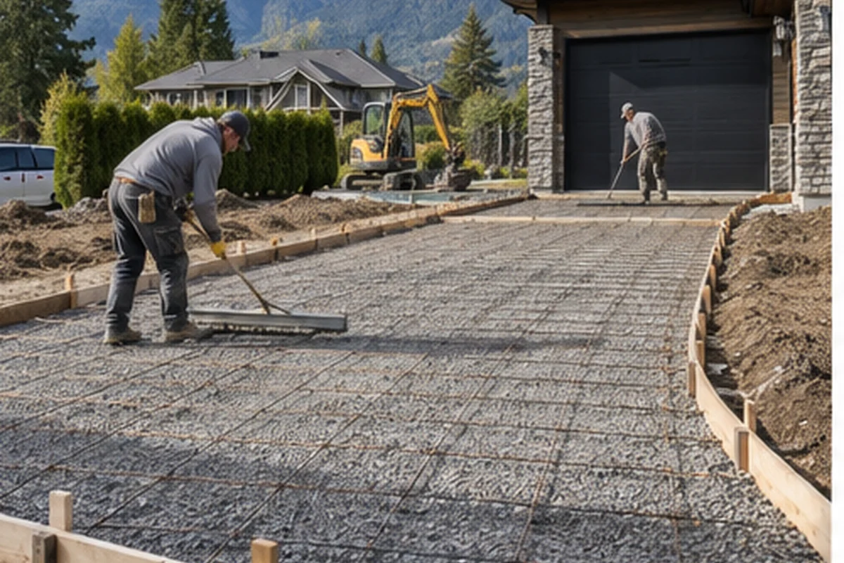 Concrete Foundations & Footings finished detail in Chilliwack, British Columbia
