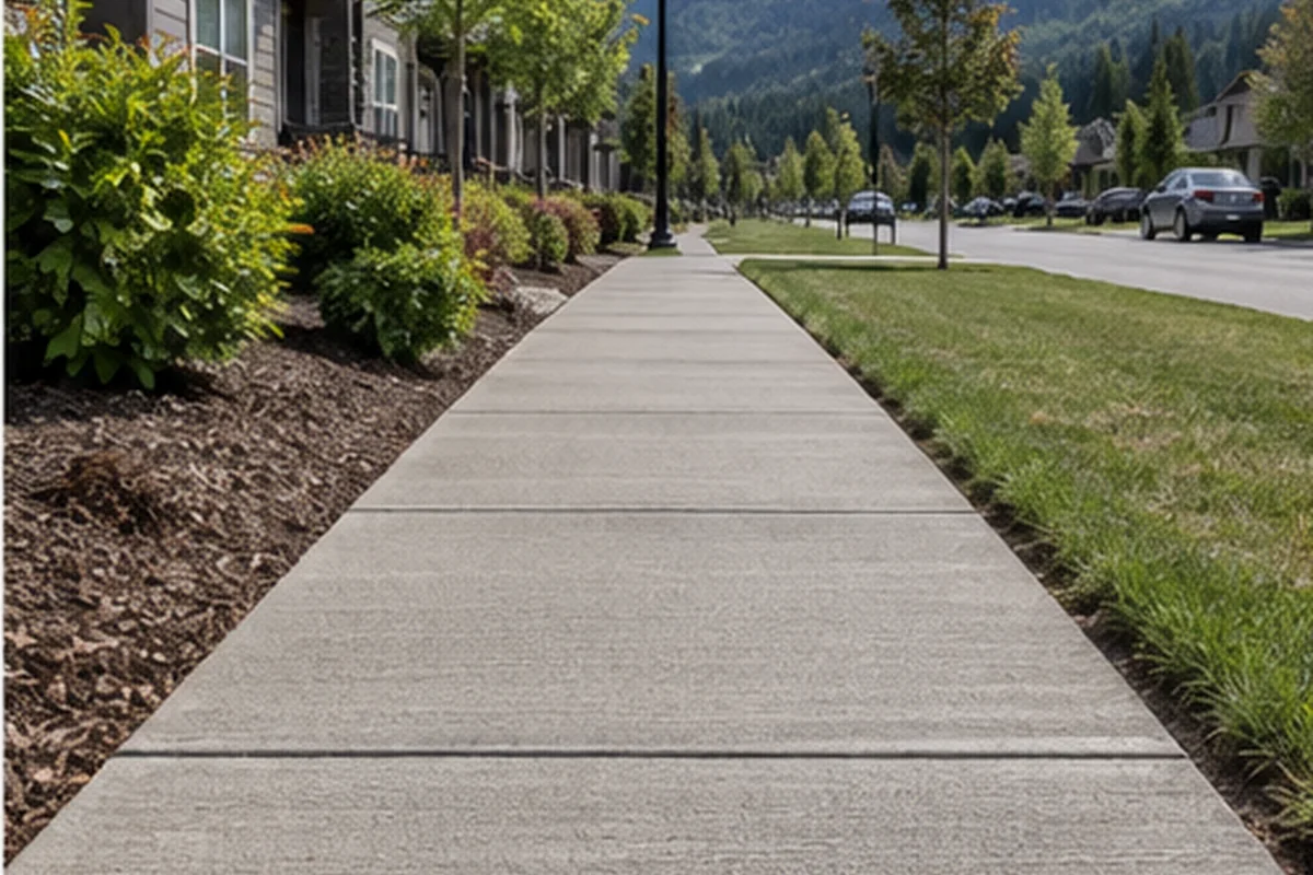 Sidewalks & Walkways finished detail in Chilliwack, British Columbia