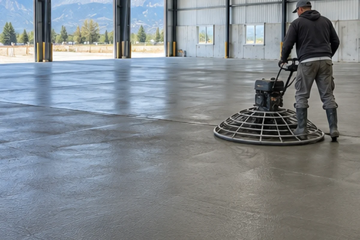 Garage & Shop Slabs active worksite overview in Chilliwack, British Columbia